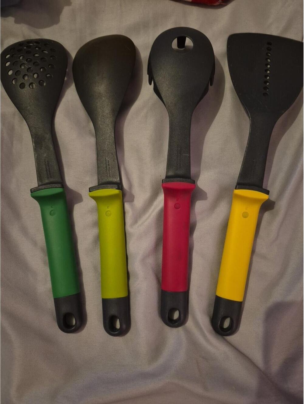 Lot 4 Joseph Joseph ELEVATE KITCHEN UTENSILS Silicone Spatula Turner Slotted - Picture 6 of 6